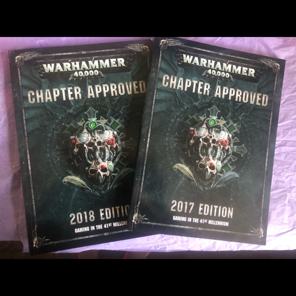 Warhammer gaming books.
